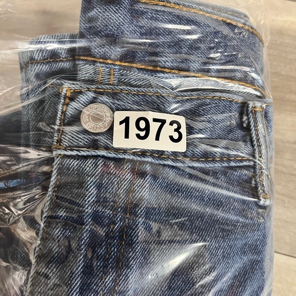 Men’s Levi’s 550 Relaxed Fit Jeans Mens 42/32 Blue Denim Cotton Pants Work 1973 - Picture 8 of 8